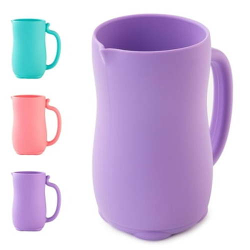 Baby Bath Rinse Cup Rinsing Hair Water Pourer, Baby Bath Pitcher Hair Washing Control The Flow Rinser Cup(purple)