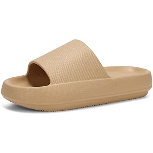 Dirk Slides for Women and Men Sandals Pillow Slippers Shower shoes Cushioned Cloud Slides