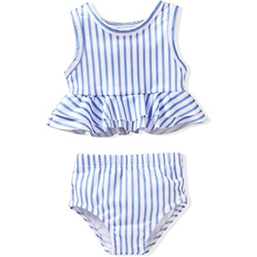 Aalizzwell Toddler Baby Girl Bathing Suit Two Piece Swimsuit Bikini Beach Wear