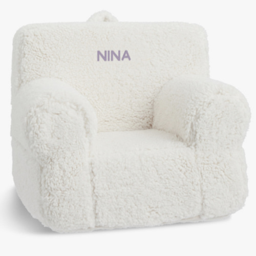 My First Anywhere Chair®, Cream Sherpa