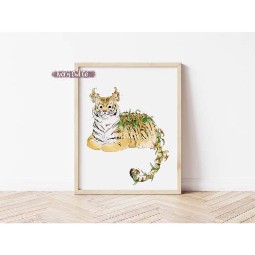 Tiger Lily Print