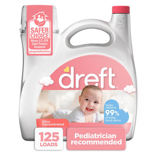 Dreft Baby Liquid Laundry Detergent, 125 loads, 170 fl. oz. - Sam's Club