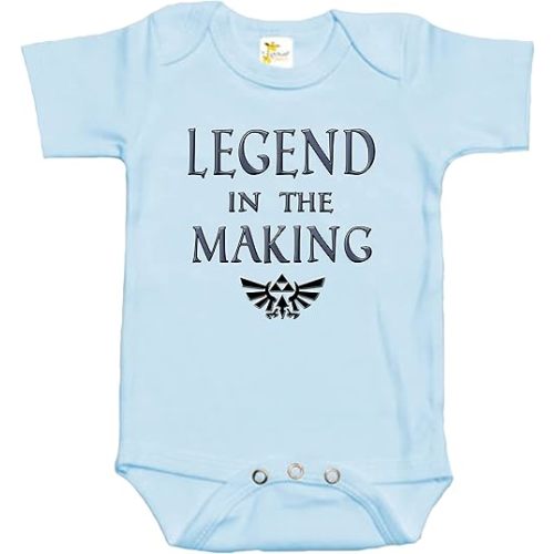 Baby Bodysuit - Legend in the Making Cute Zelda Baby Clothes for Infants