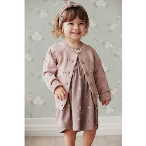 Maggie Cardigan - French Pink Marle