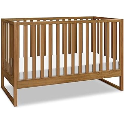 Davinci, Hunter 3-in-1 Convertible Crib, Chestnut, Easy Assemble, Greenguard Gold Certified