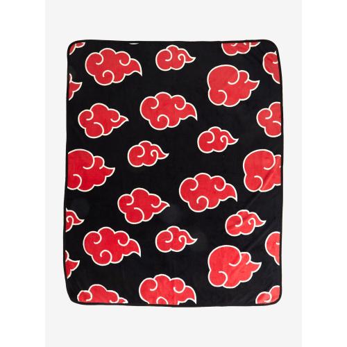 Naruto Shippuden Akatsuki Cloud Throw Blanket
