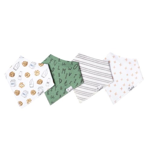 Bandana Bib (4 Pack)