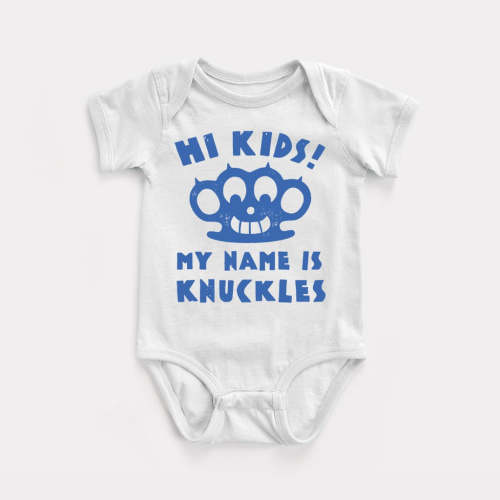 Knuckles Baby Bodysuit – BabyDoopy