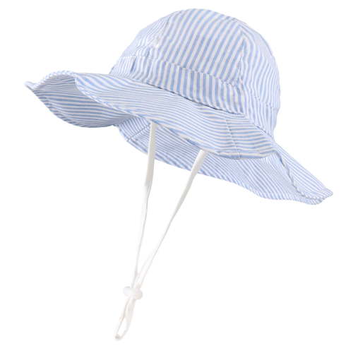 TBWNWG Baby Bucket Hats 0-6 Months with UPF 50+ Sun Protection Wide Brim for Baby Toddler Sun Hat Cap