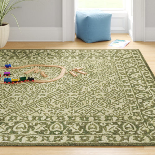 Lark Manor™ Ajdin 151 Area Rug In Green & Reviews | Wayfair
