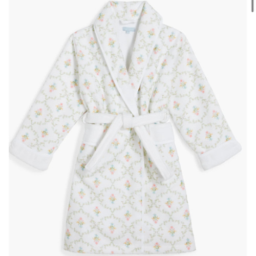 The Baby Hotel Robe - Pastel Trellis