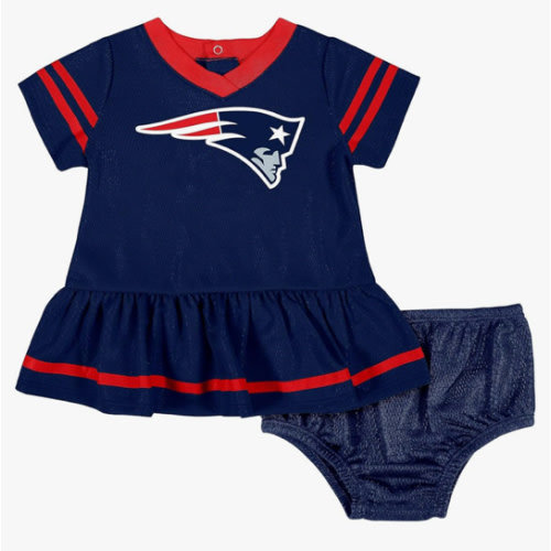 Gerber Girls' NFL Team Jersey Dress and Diaper Cover