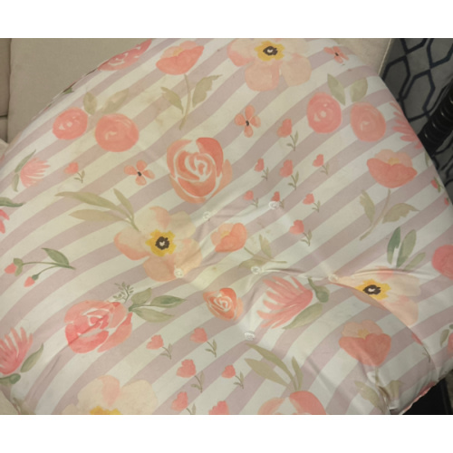 Girls Stretch Newborn Recliner Pillow, Baby Alphabet Recliner Pillow, Snug Removable Sofa Cushion, White, Super Soft Fit