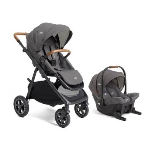 Joie Hazel and Mint Latch Travel System - Thunder