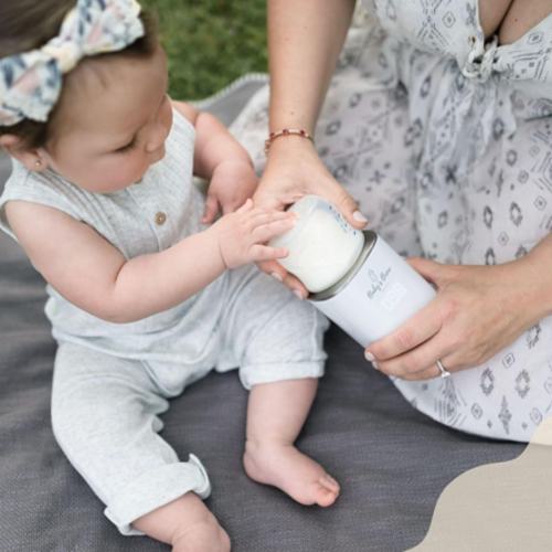 Baby's Brew Warmer 3.0 - Portable Formula Warmers for Travel, Dual Heating Modes - Warms Breast Milk, Formula & Water, Leak-Proof, Smart Sensor Technology, BPA-Free, Only Warmer | No Adapters : Amazon.com.au: Baby