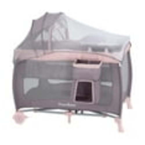 Pamo Babe Baby Playard, Foldable Changing Table, Wheels, Canopy for Newborn, Four-Panels