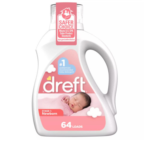 Stage 1: Newborn Liquid Laundry Detergent, 92 oz