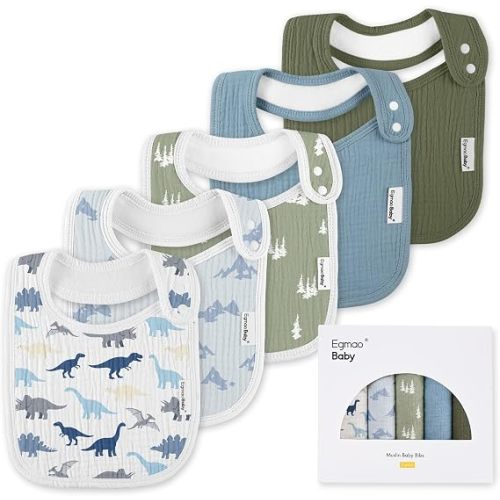 Muslin Bibs, Organic Muslin Baby Bib