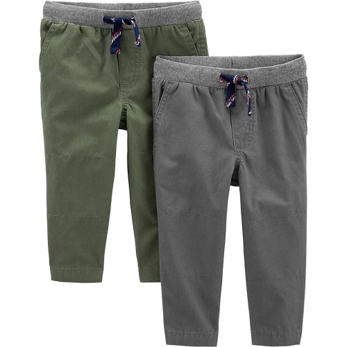Simple Joys by Carter's Baby Boys' 2-Pack Pull on Pant