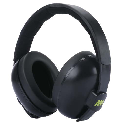 Baby Ear Protection Noise Cancelling Headphones for Babies and Toddlers - Mumba Baby Earmuffs - Ages 3-24+ Months - for Sleeping, Studying, Airplane, Concerts, Movie, Theater, Fireworks,Black