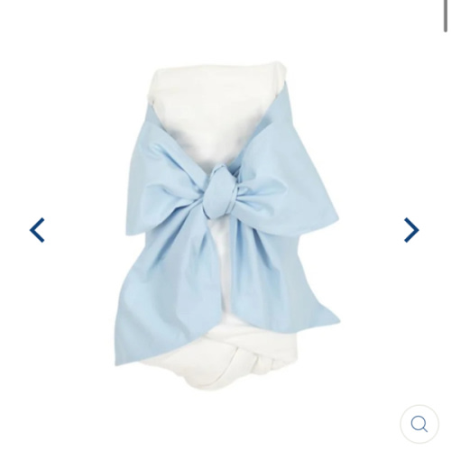 Bow Swaddle ® - Buckhead Blue