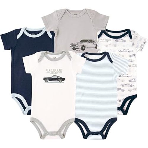 Hudson Baby Baby Boy's Cotton Bodysuits