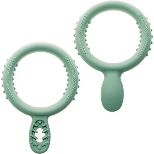 TalkTools Itsy Pack Ring Spoon Supports Crumb Feeding Program Self-Feeding & Oral Motor Skills -2pack