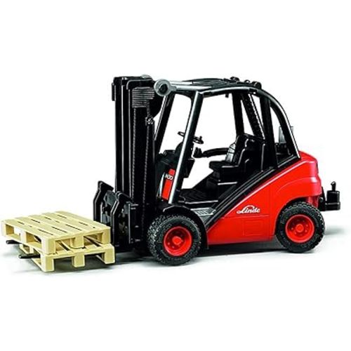 Bruder 02511 Linde H30D Forklift with 2 Pallets