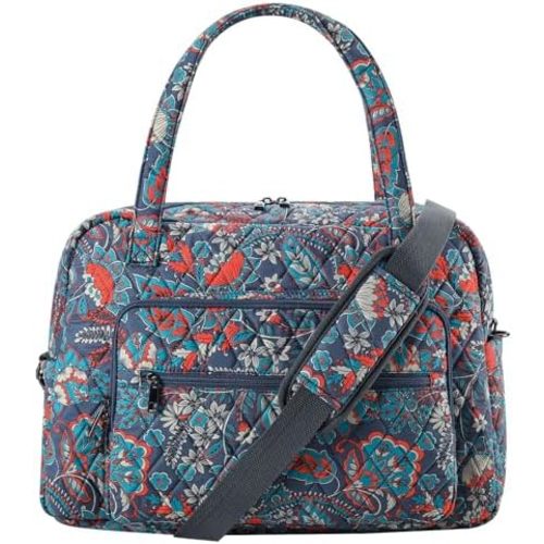 Searock Women's Weekender Bag- blue & orange