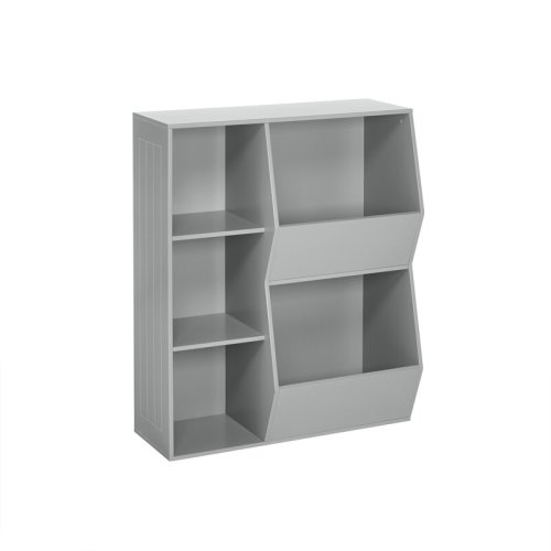 RiverRidge Home RiverRidge Kids Playroom Toy Organizer and Bookcase with 3 Cubbies and 2 Veggie Storage Bins & Reviews | Wayfair