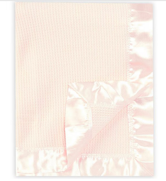 Starting Out Baby Satin-Trim Blanket