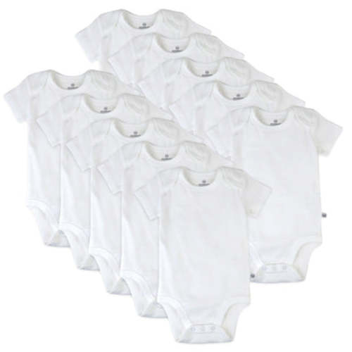 10-Pack Organic Cotton Short Sleeve Bodysuits | Honest Baby Clothing