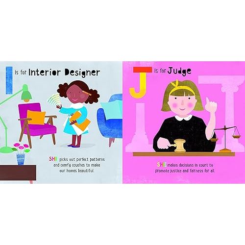 ABC for Me: ABC What Can She Be?: Girls can be anything they want to be, from A to Z (Volume 5) Board book – Illustrated, October 2, 2018