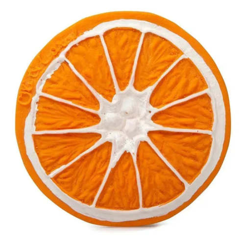 Oli & Carol - Chewable Toy, Clementino The Orange | MacroBaby