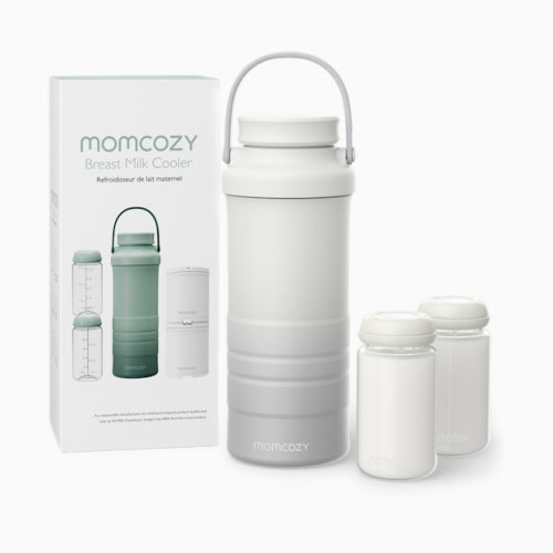 Portable Breast Milk Cooler - White Ombre