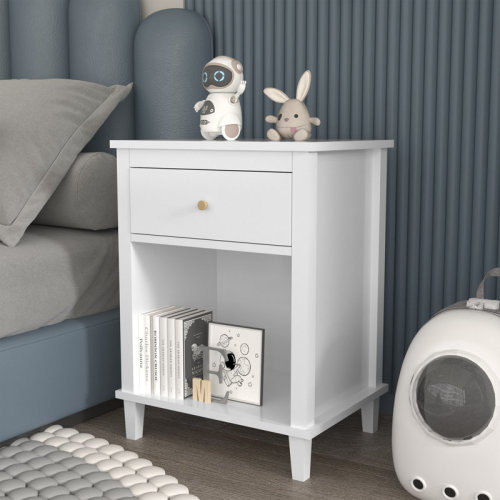 FAMIKITO 1 - Drawer Kids Nightstand & Reviews | Wayfair