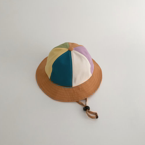 Baby Color Block Sun Bucket Hat