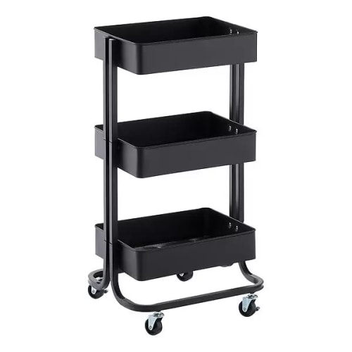 The Container Store 3-Tier Rolling Cart | The Container Store