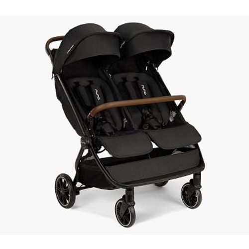 Nuna TRVL DUBL Stroller, Caviar
