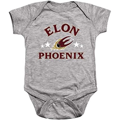 Elon University Official Phoenix Unisex Infant Snap Suit for Baby