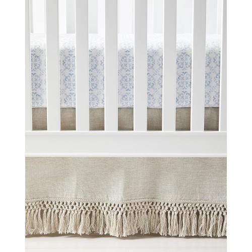 Macramé Crib Skirt | Serena and Lily