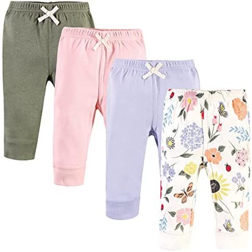 Touched by Nature Baby Girls' Organic Cotton Pants