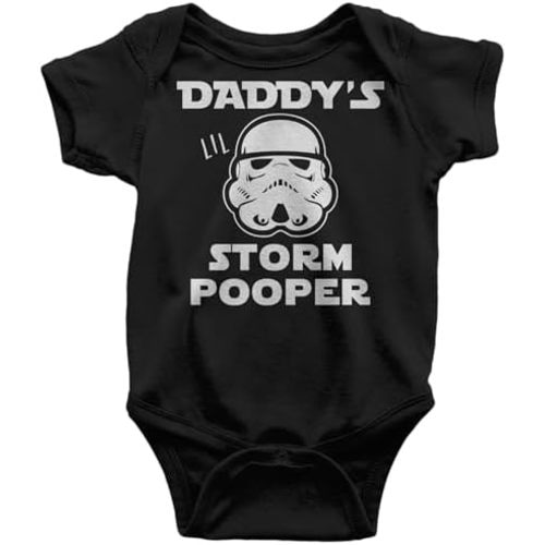 Sith Happens Bodysuit, Funny Baby Clothing, Star Wars Inspired, Black 0-3 mo