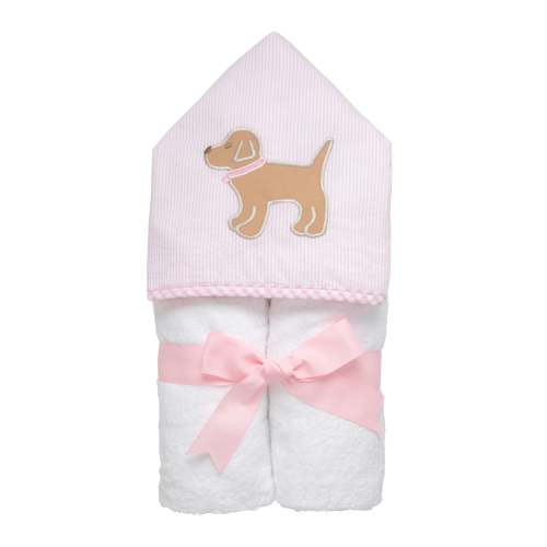 Puppy Everykid Towel, Pink