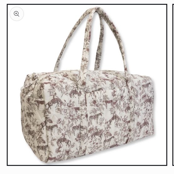 Western Daydream Rose Luxury Oversized Duffle Bag – Cowkid Clothing Company