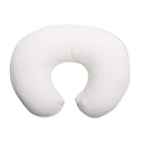 Boppy Nursing Pillow and Positioner—Original | Cream Penny Dot| Breastfeeding, Bottle Feeding, Baby Support | with Removable Cover | Awake-Time Support