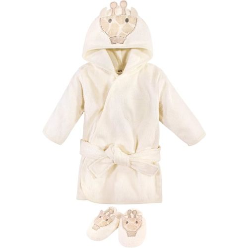 Hudson Baby Unisex Baby Cotton Animal Face Bathrobe