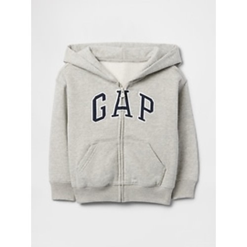 Baby & Toddler VintageSoft Zip Logo Hoodie | Gap