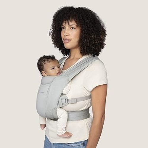 Ergobaby Embrace Baby Carrier WrapSoft Air Mesh, Soft Grey