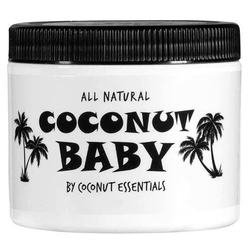 Coconut Baby Oil Organic Moisturizer for Babies Sensitive Dry Skin Red Irritated Cradle Cap 2 fl oz